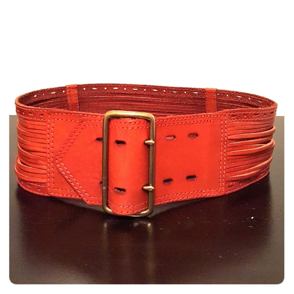 Wide Linea Pelle Belt